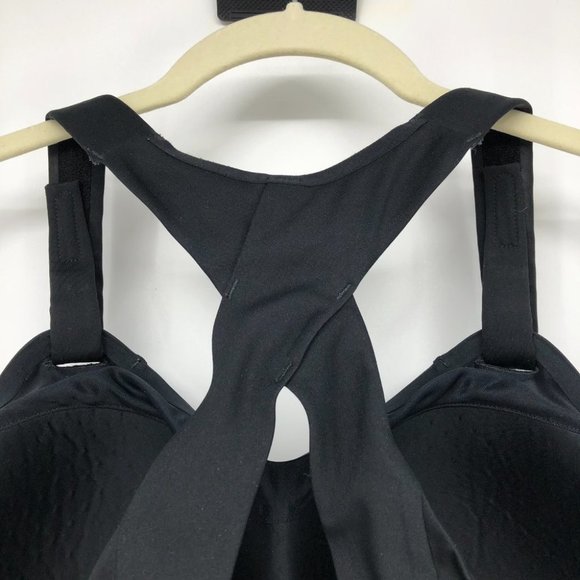 Brooks Running Black High Impact Sports Bra 36DD adjustable straps - Picture 12 of 14